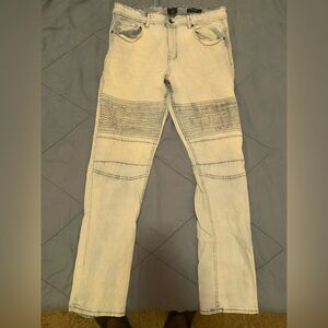 Light blue jeans